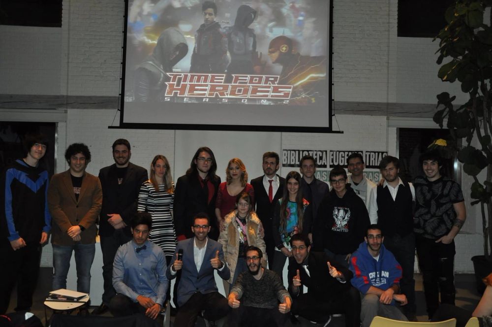 Estreno de la serie "Time For Heroes" 15-02-2017