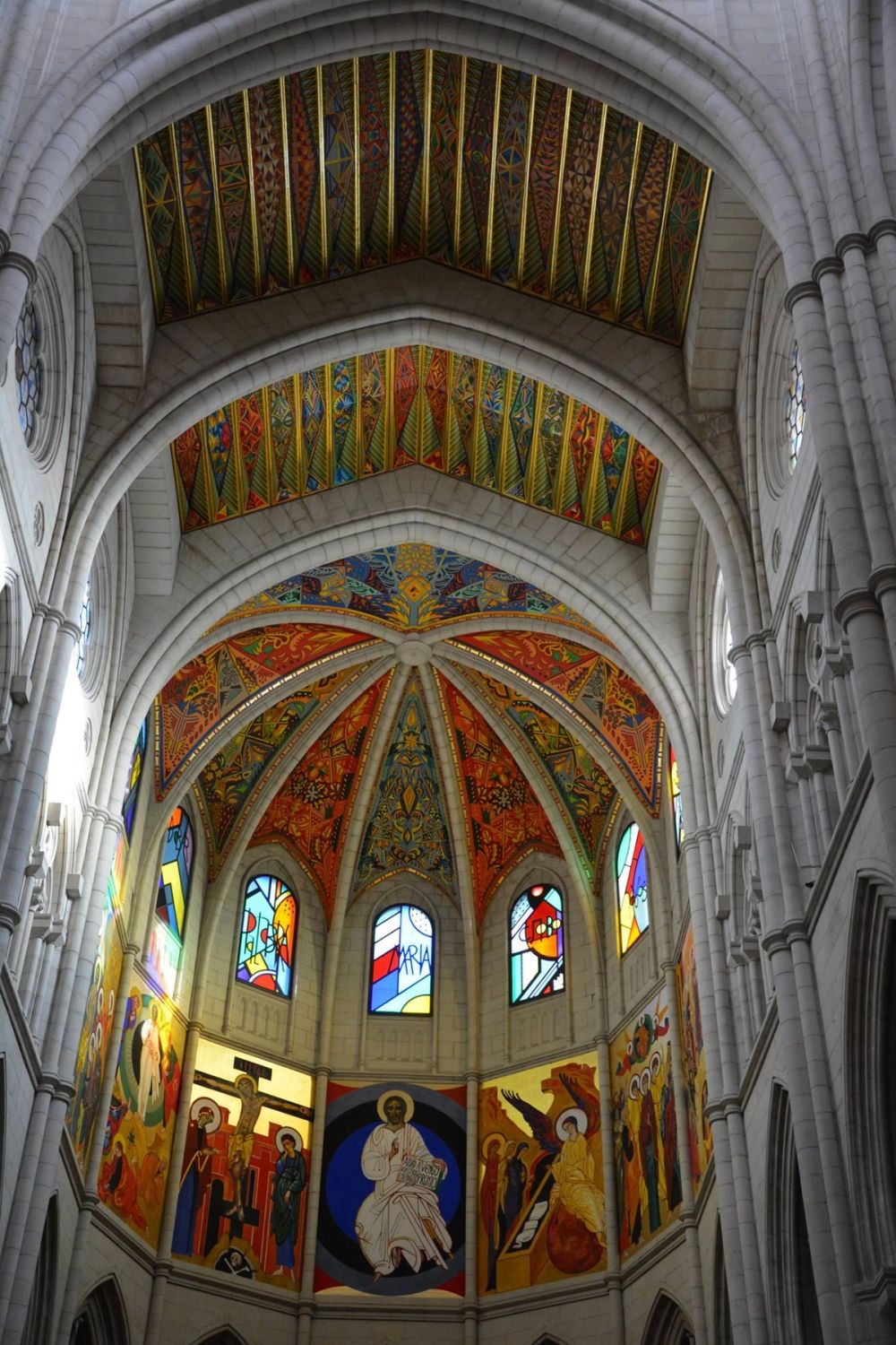Palacio Real y catedral de la Almudena (Madrid) 15-08-2017