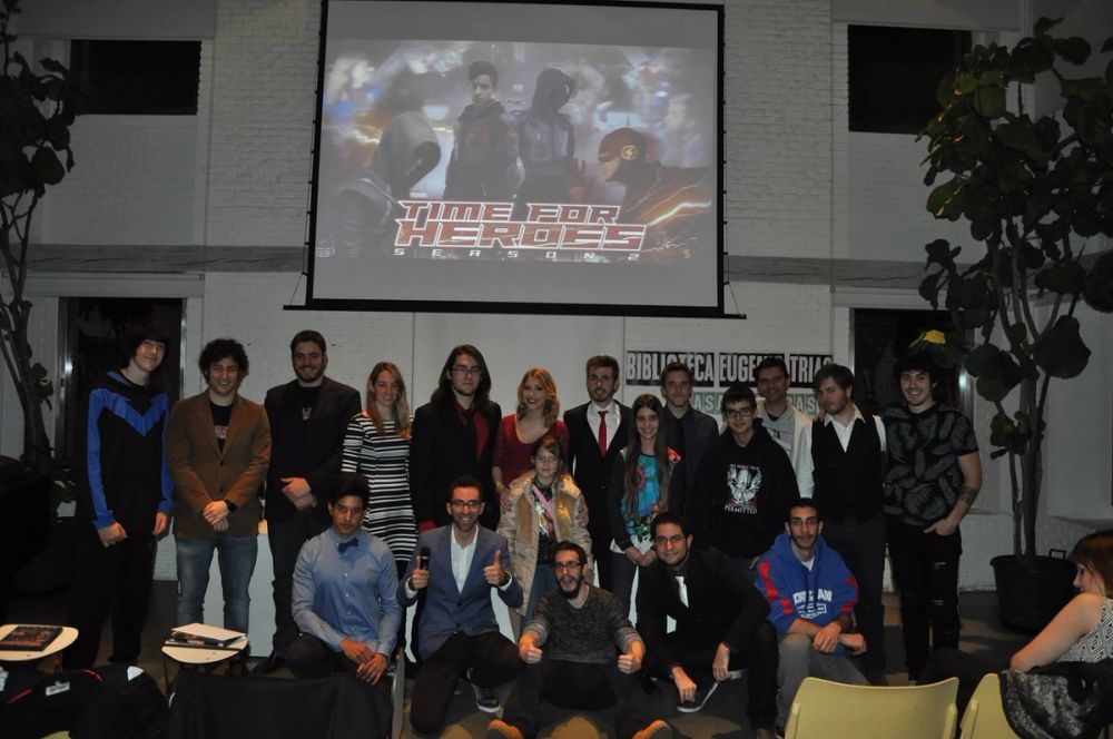 Estreno de la serie "Time For Heroes" 15-02-2017