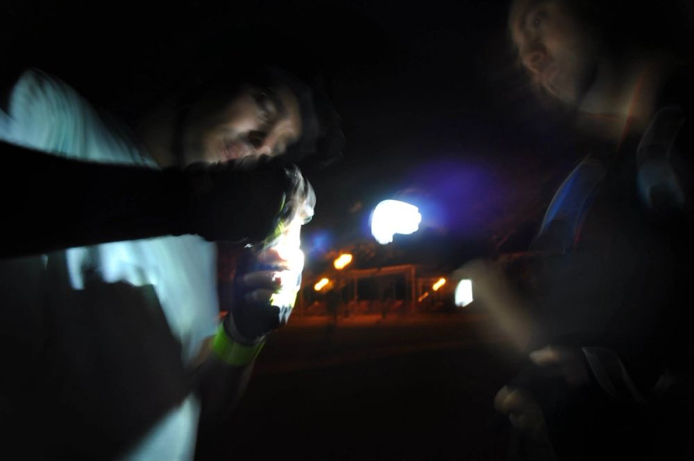 Efectos de luz Parque Polvoranca (leganes) 31-08-2014