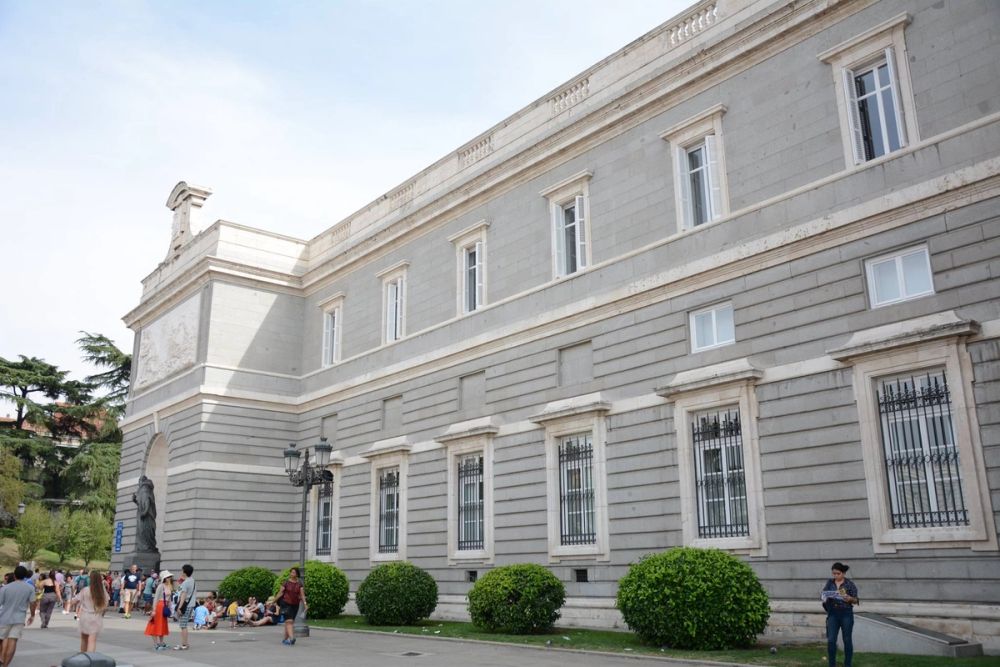 Palacio Real y catedral de la Almudena (Madrid) 15-08-2017
