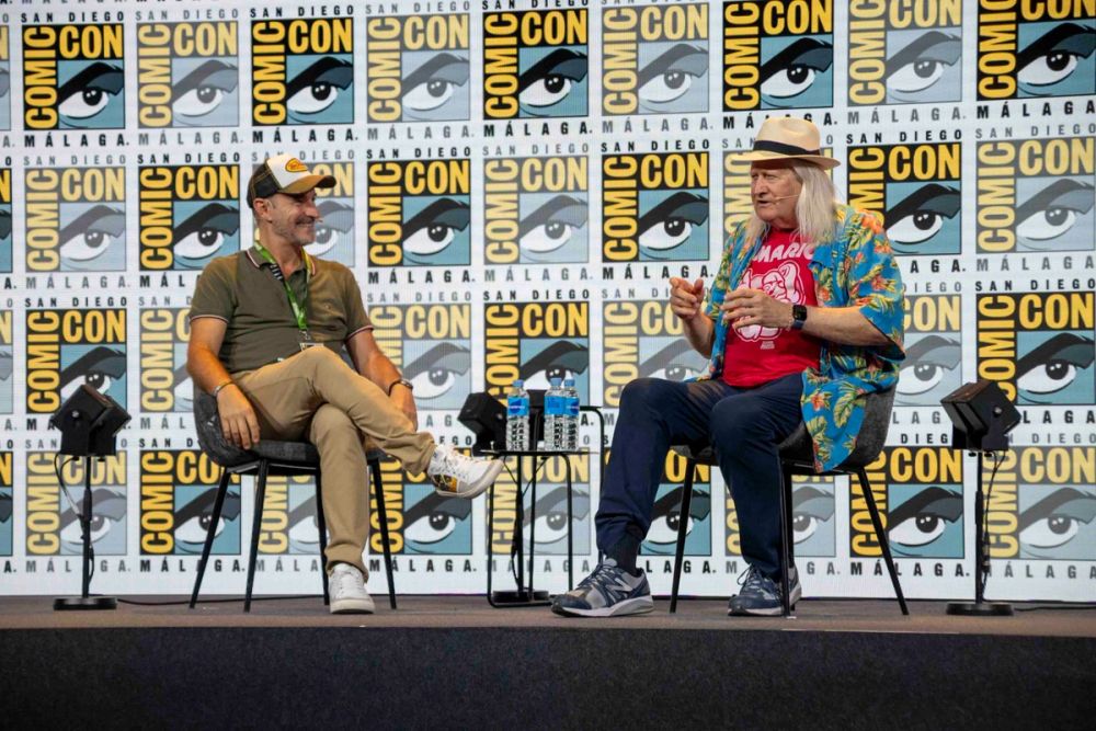 Panel de Charles Martinet (Voz mario bros)