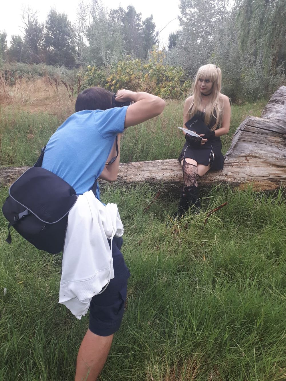 Makingof de las esion de fotos Misa 18-09-2018