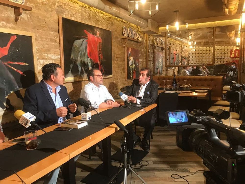 Grabando programa "la andanada del 5" temporada 2021
