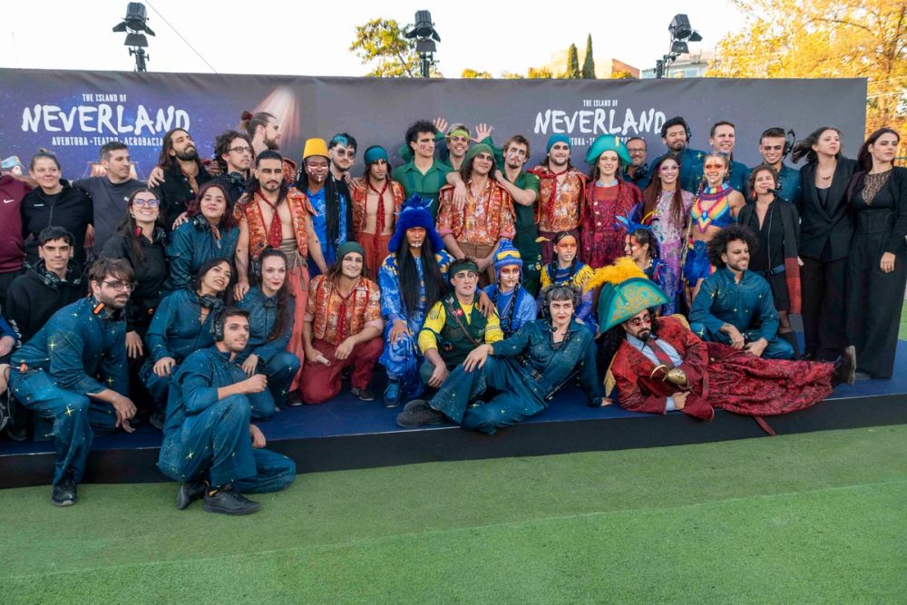Premiere del espectaculo THE ISLAND OF NEVERLAND 08-10-2026