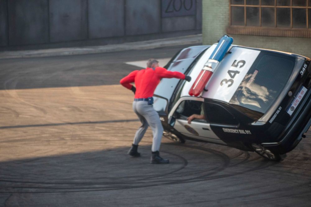 Espectaculo DC Super- Villains Stunt Show en parque warner  29-06-2026
