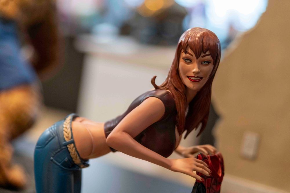 Coleccion de figuras en la comiccon san diego malaga