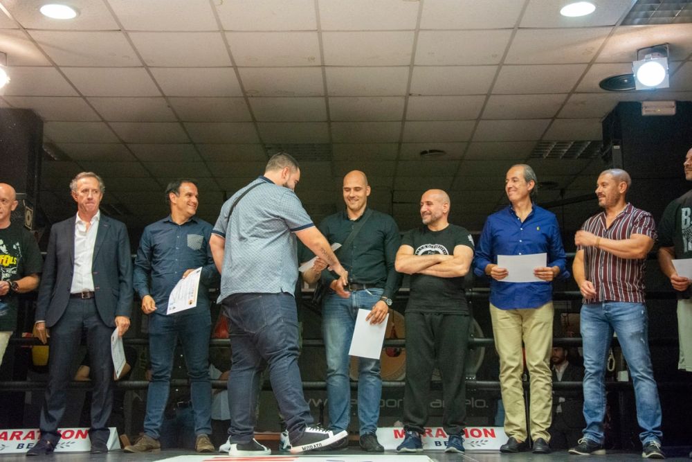 Inauguracion del centro deportivo "Emporio Barcelo y Boxeo" 2019