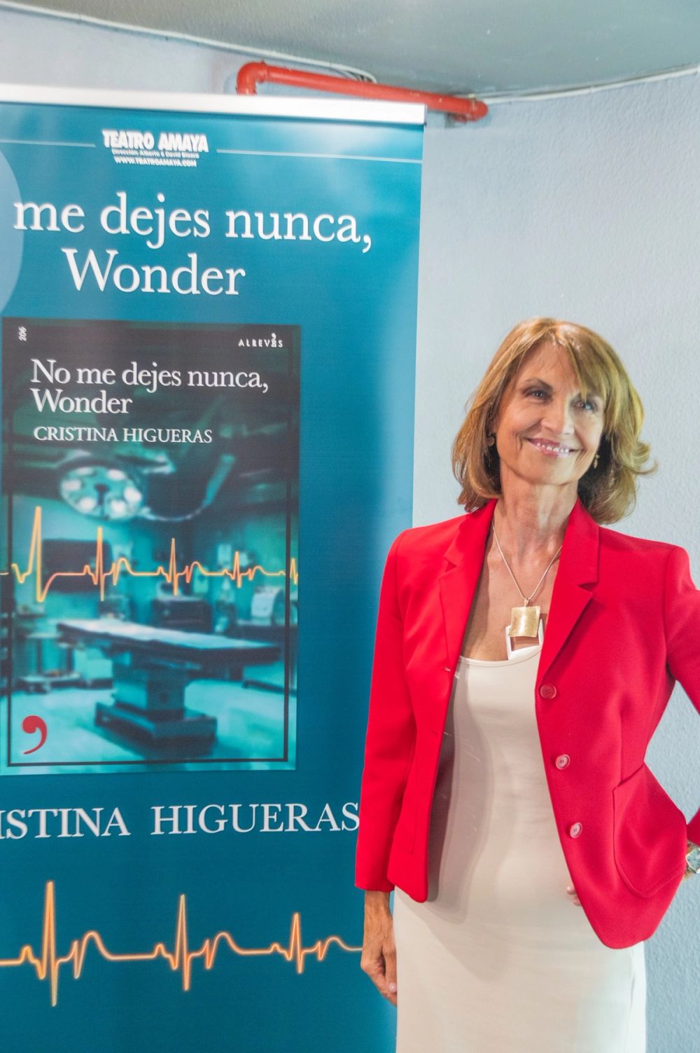 Presentacion libro NO ME DEJES NUNCA WONDER de Cristina Higueras 18-05-2026