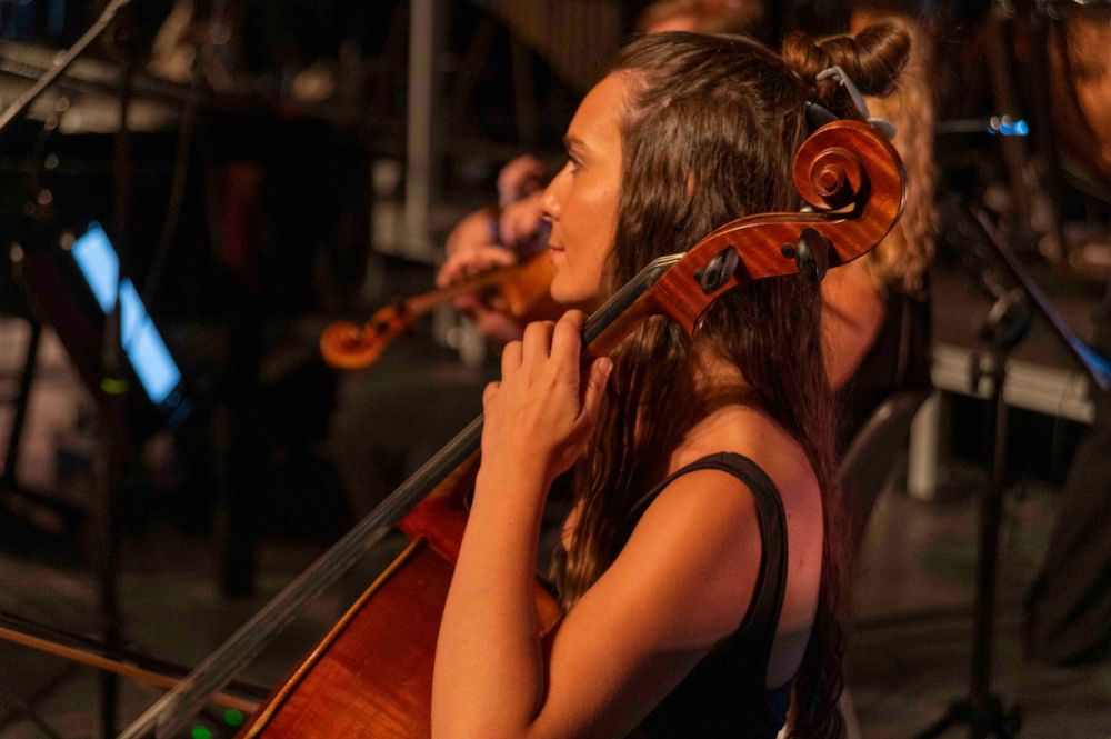 Ensayo del Concierto canciones de cine en español (Toledo) 12-09-2029