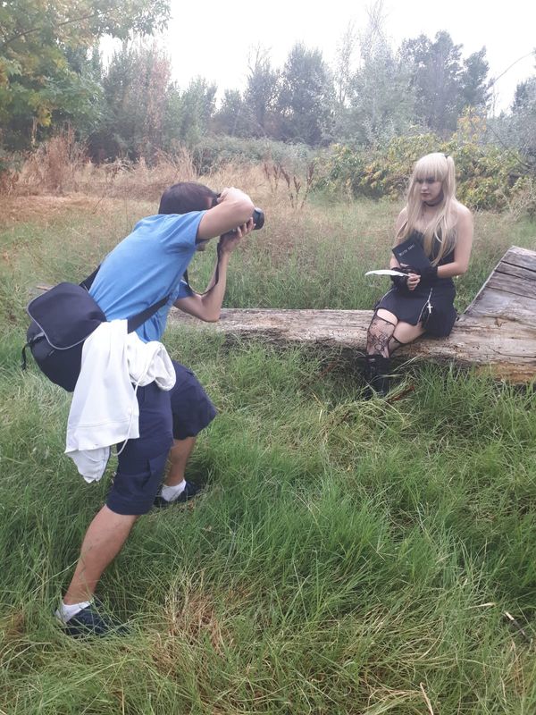 Makingof de las esion de fotos Misa 18-09-2018