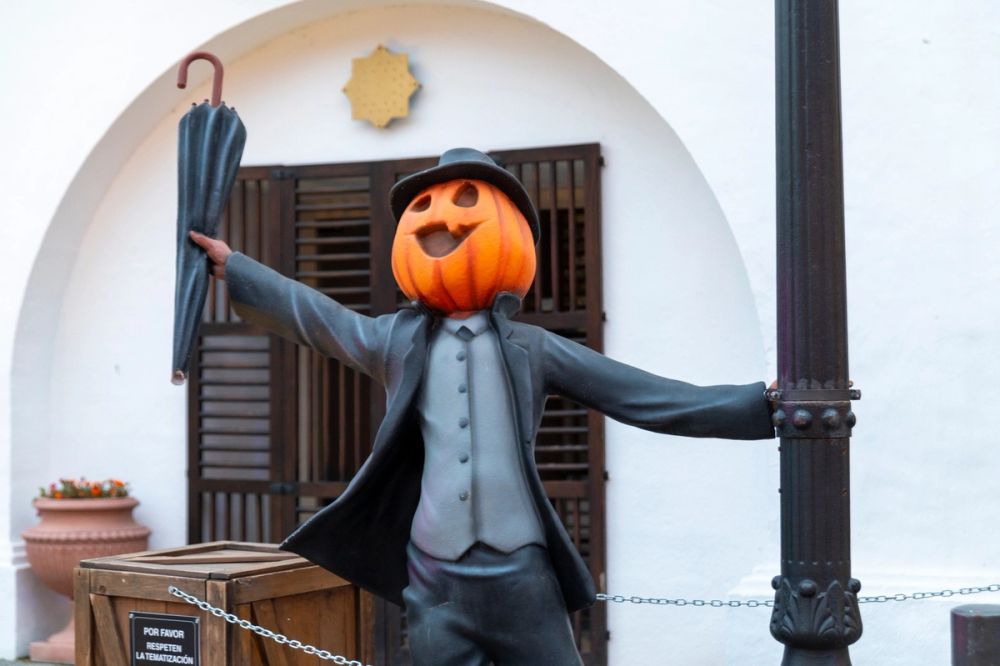 Halloween en parque warner 31-10-2024