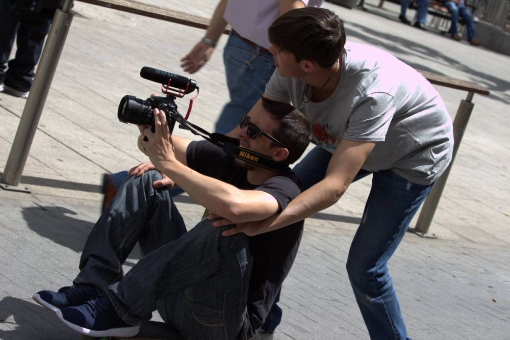 Makingof del corto "Bailando bajo el Karma" 2018