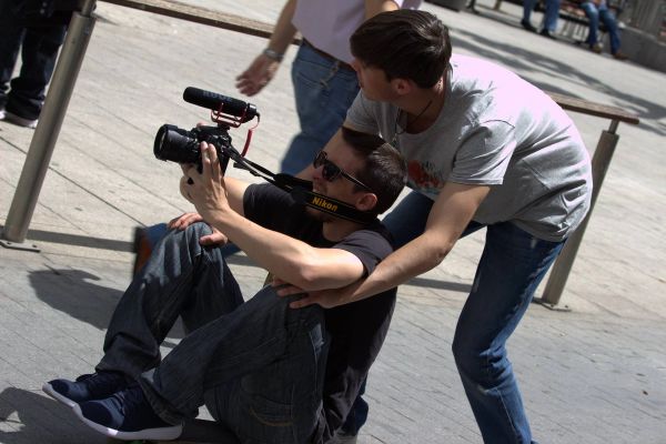 Makingof del corto "Bailando bajo el Karma" 2018