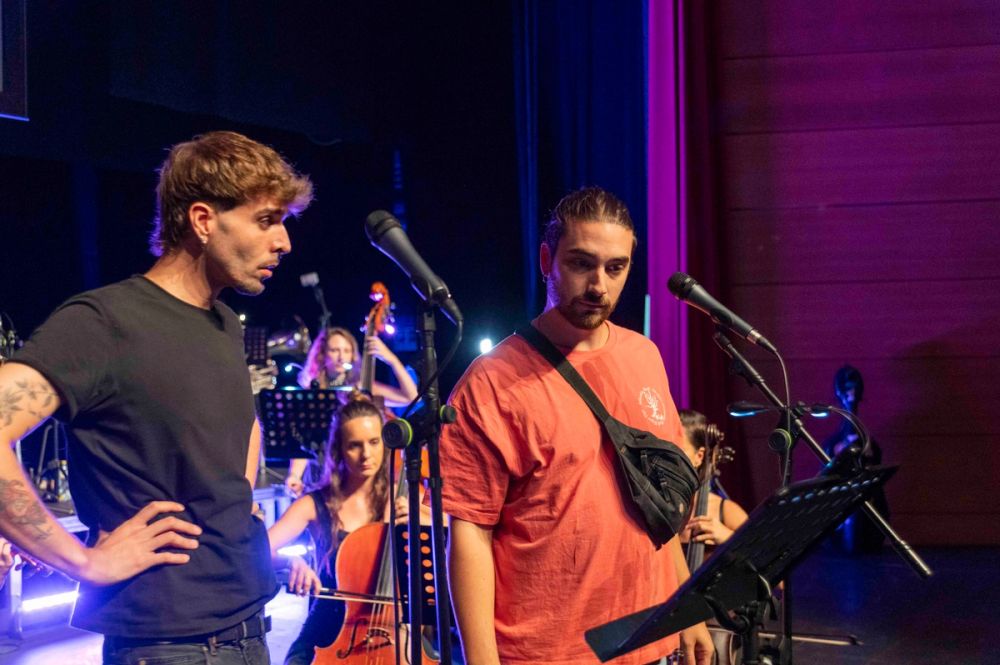Ensayo del Concierto canciones de cine en español (Toledo) 12-09-2029