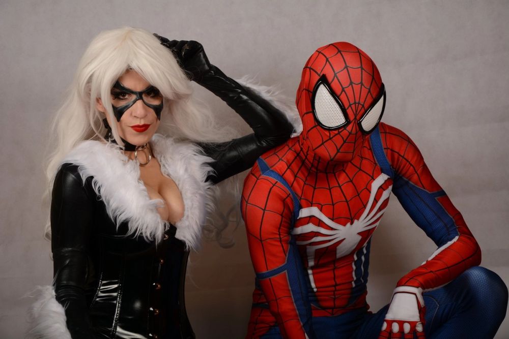 Spiderman & Black Cat Prnze y Luna 30-10-2018