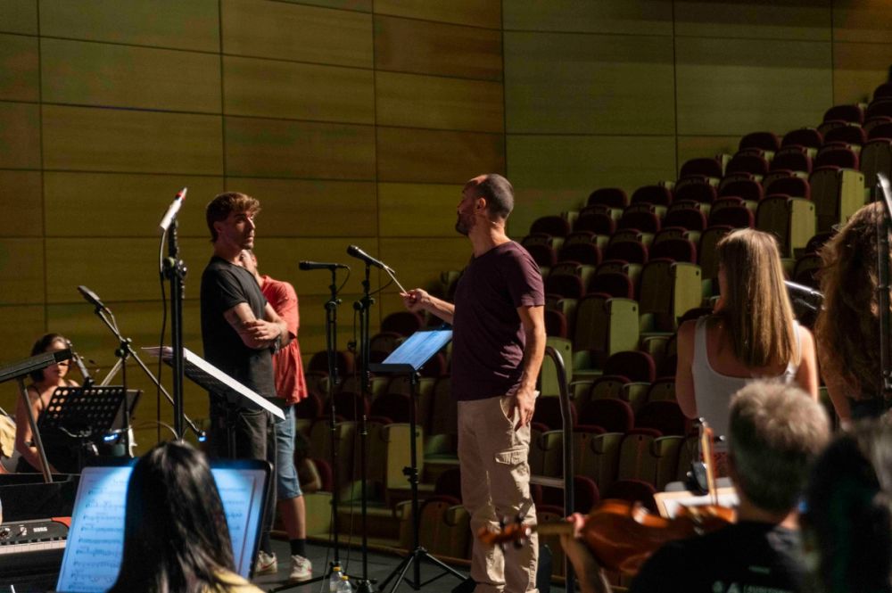 Ensayo del Concierto canciones de cine en español (Toledo) 12-09-2029