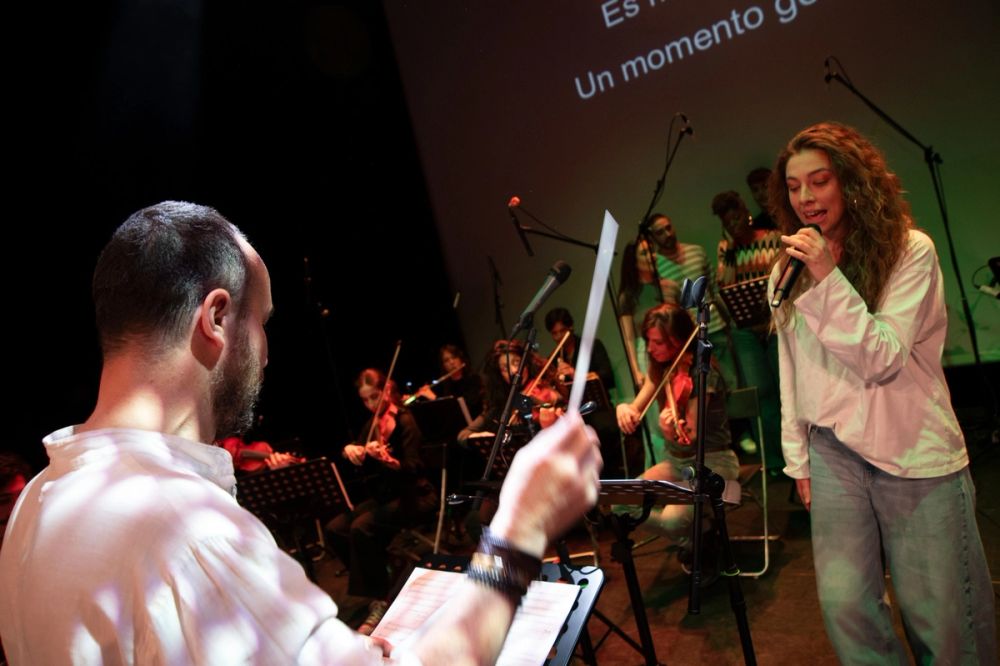 Ensayo del concierto Canciones de cine en español 11-05-2026