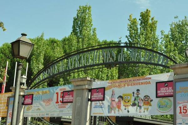 Parque de atracciones de madrid 2012