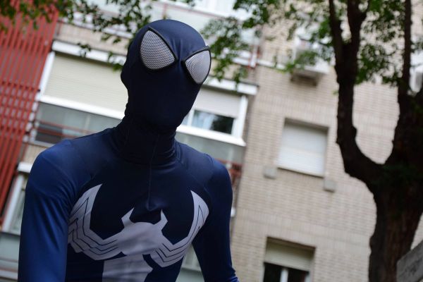 Spiderman black Blue Prnze 2017