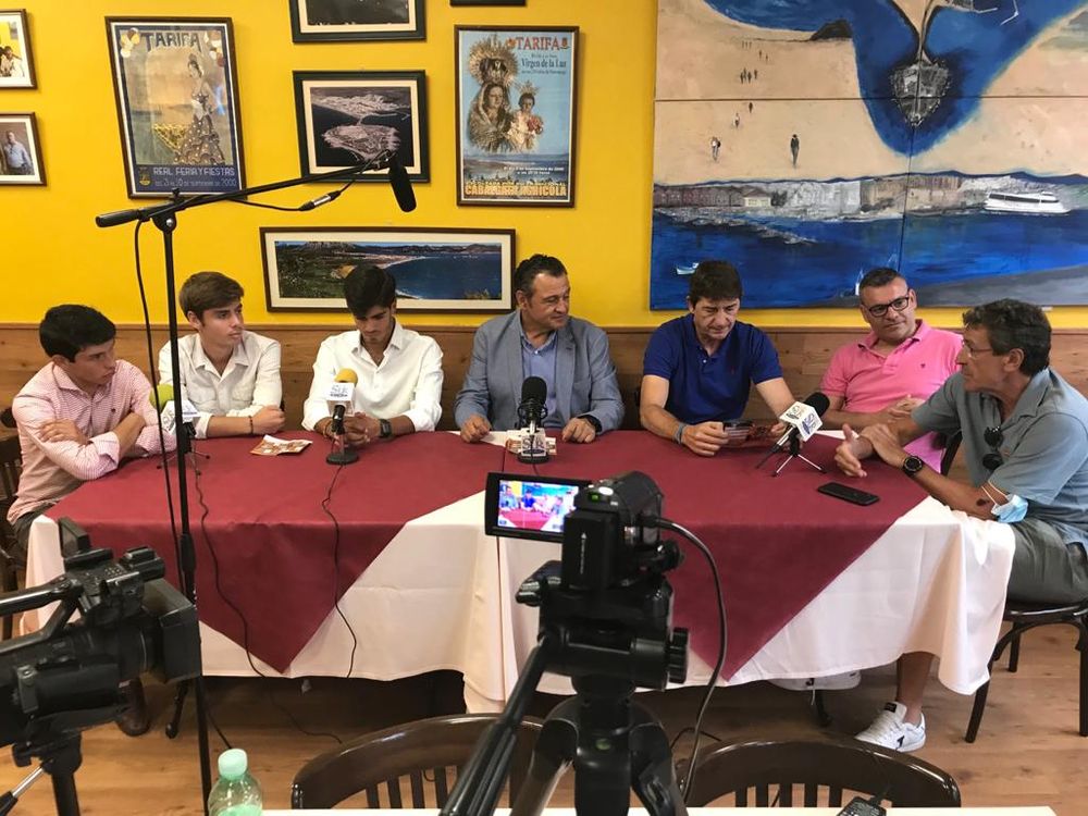 Grabando programa "la andanada del 5" temporada 2021