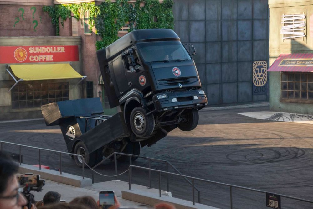 Espectaculo DC Super- Villains Stunt Show en parque warner  29-06-2026