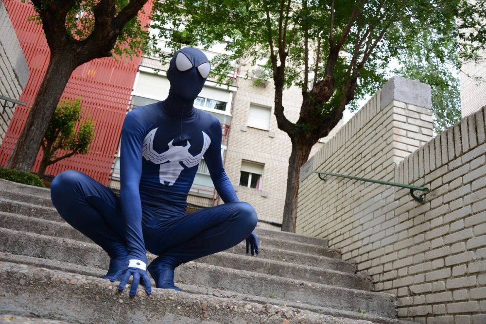Spiderman black Blue Prnze 2017