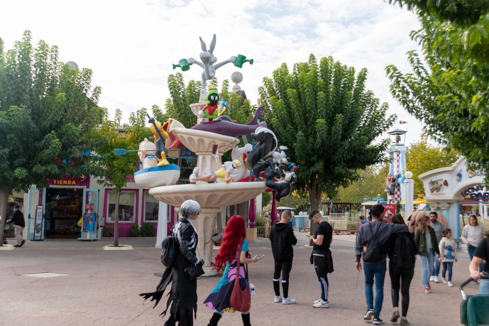 Halloween en parque warner 31-10-2024
