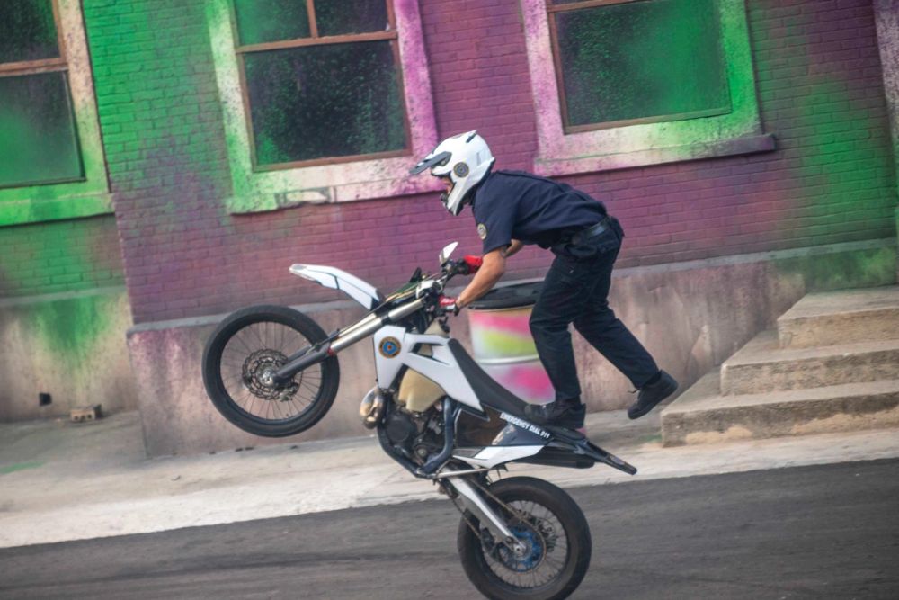 Espectaculo DC Super- Villains Stunt Show en parque warner  29-06-2026