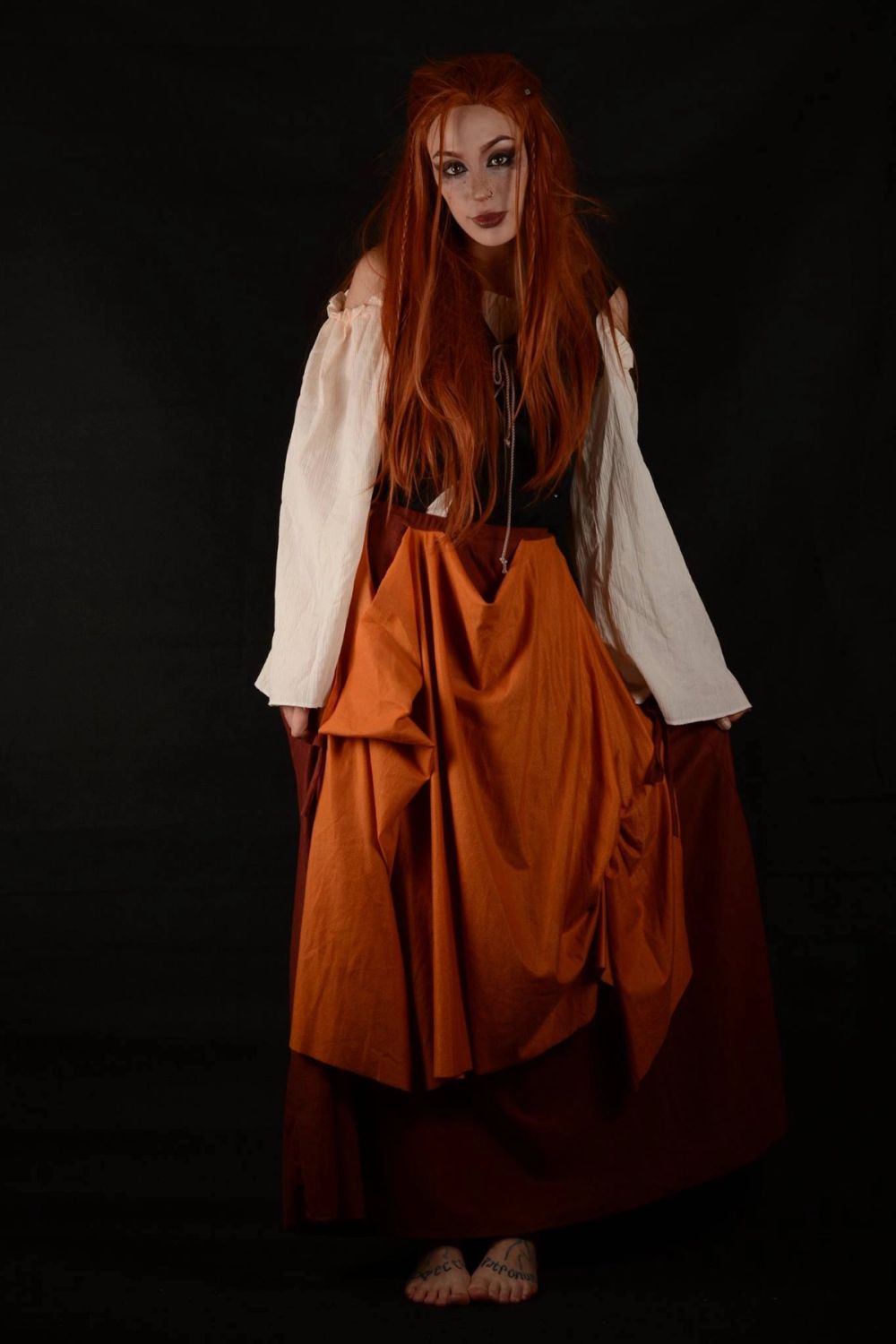 Doncella medieval elfica 07-04-2019