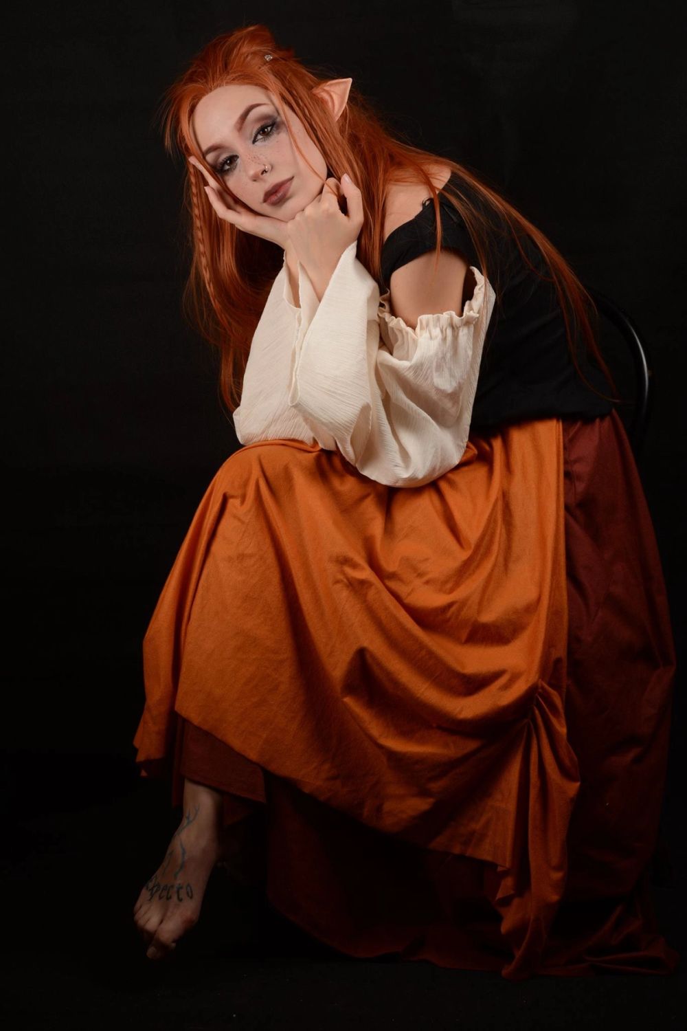 Doncella medieval elfica 07-04-2019