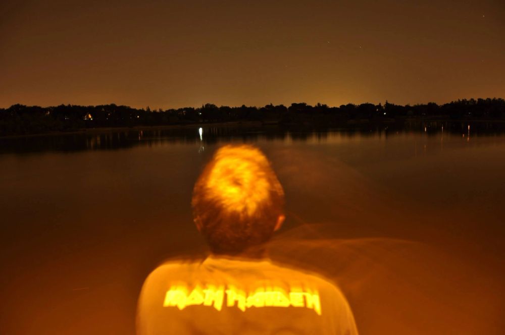 Efectos de luz Parque Polvoranca (leganes) 31-08-2014