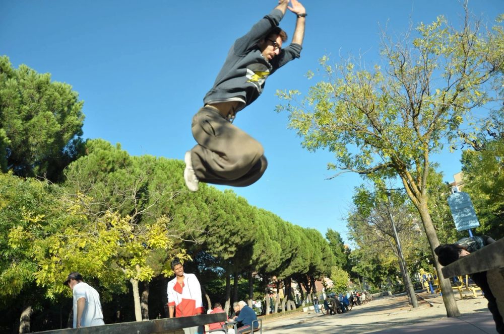 Parkour por la ciudad 14-10-2016