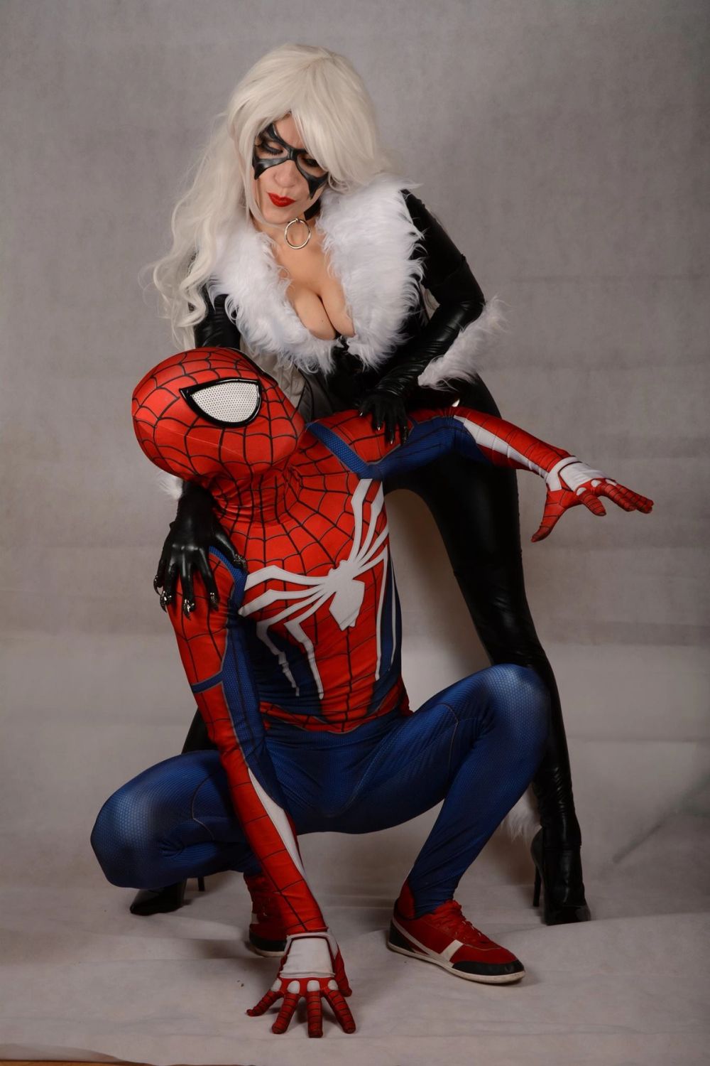 Spiderman & Black Cat Prnze y Luna 30-10-2018