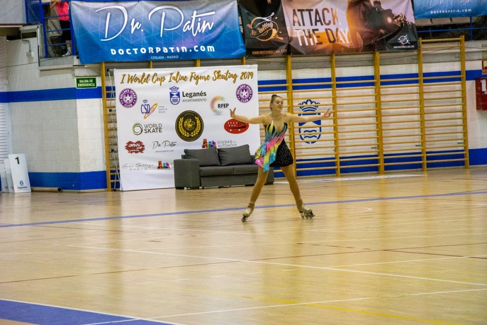 Iº Copa del mundo de patinaje artistico en linea 27-09-2019