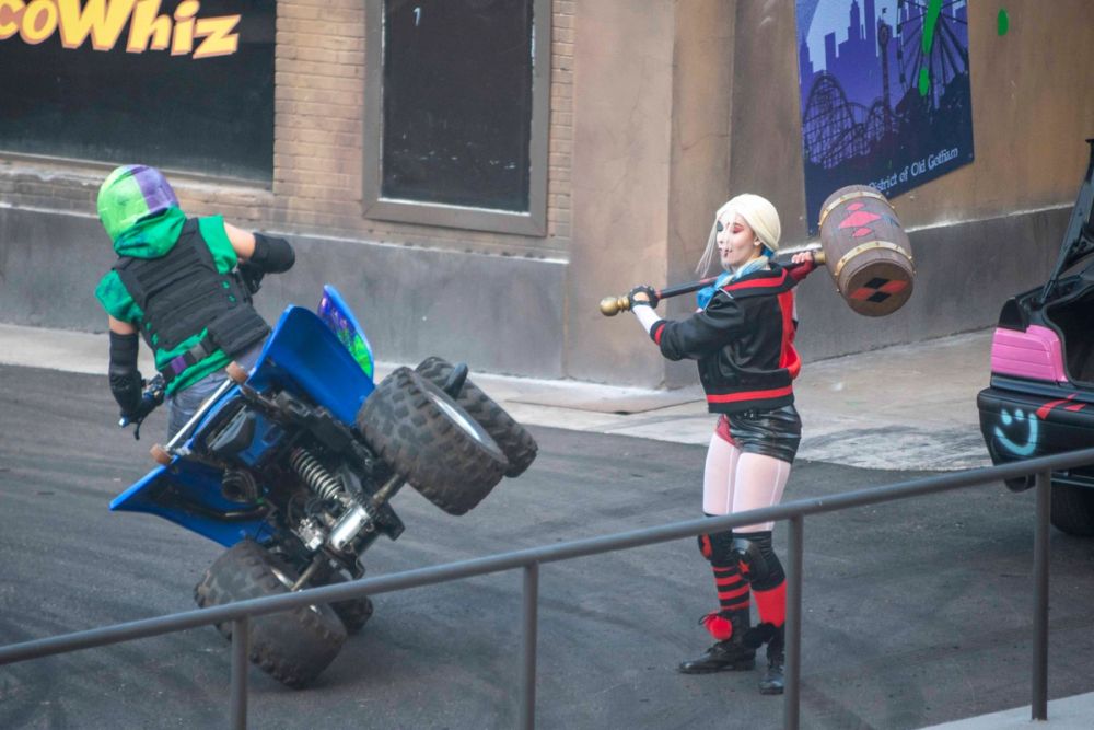 Espectaculo DC Super- Villains Stunt Show en parque warner  29-06-2026