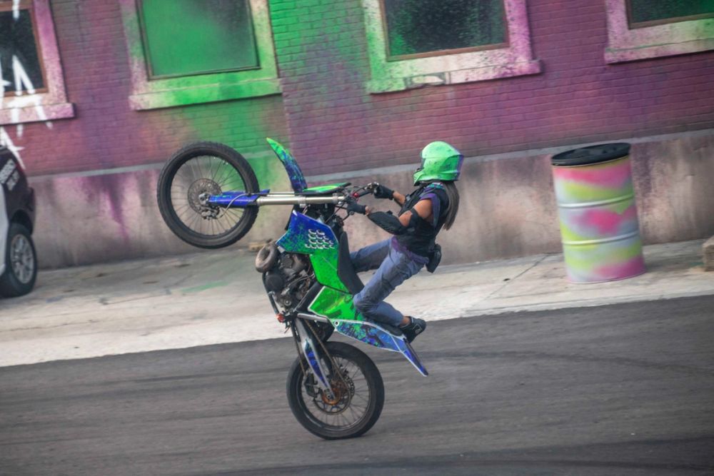 Espectaculo DC Super- Villains Stunt Show en parque warner  29-06-2026