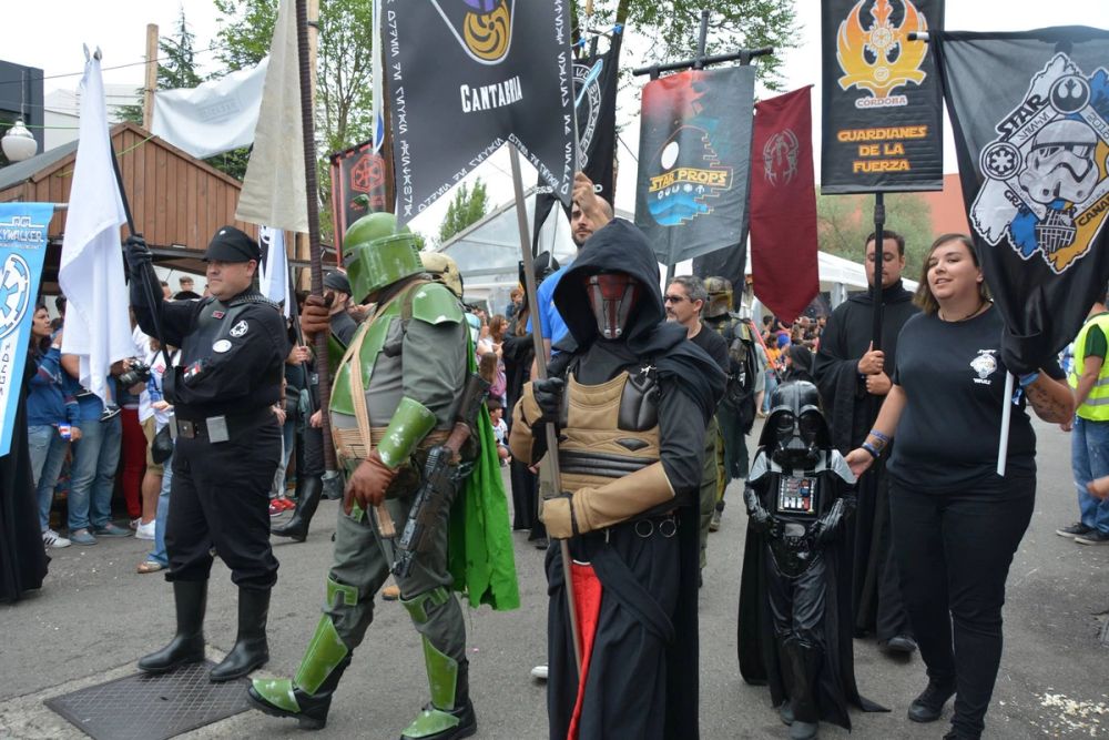 Desfile Star wars (Metropolis Gijon) 2017
