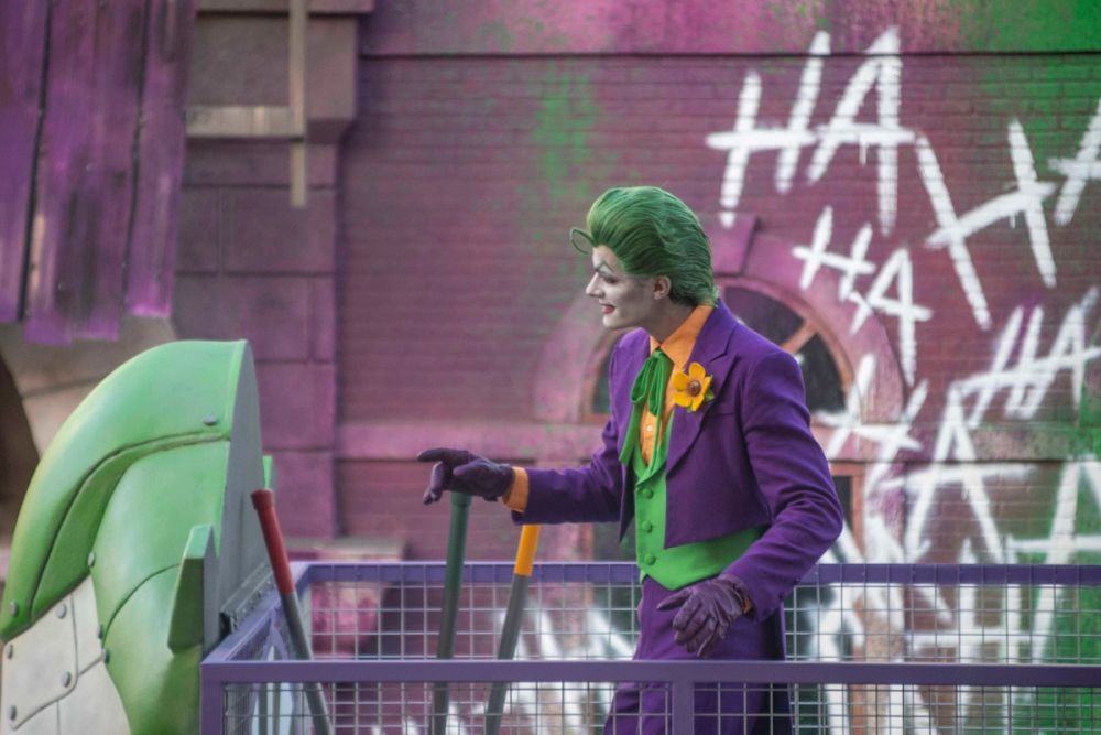 Espectaculo DC Super- Villains Stunt Show en parque warner  29-06-2026