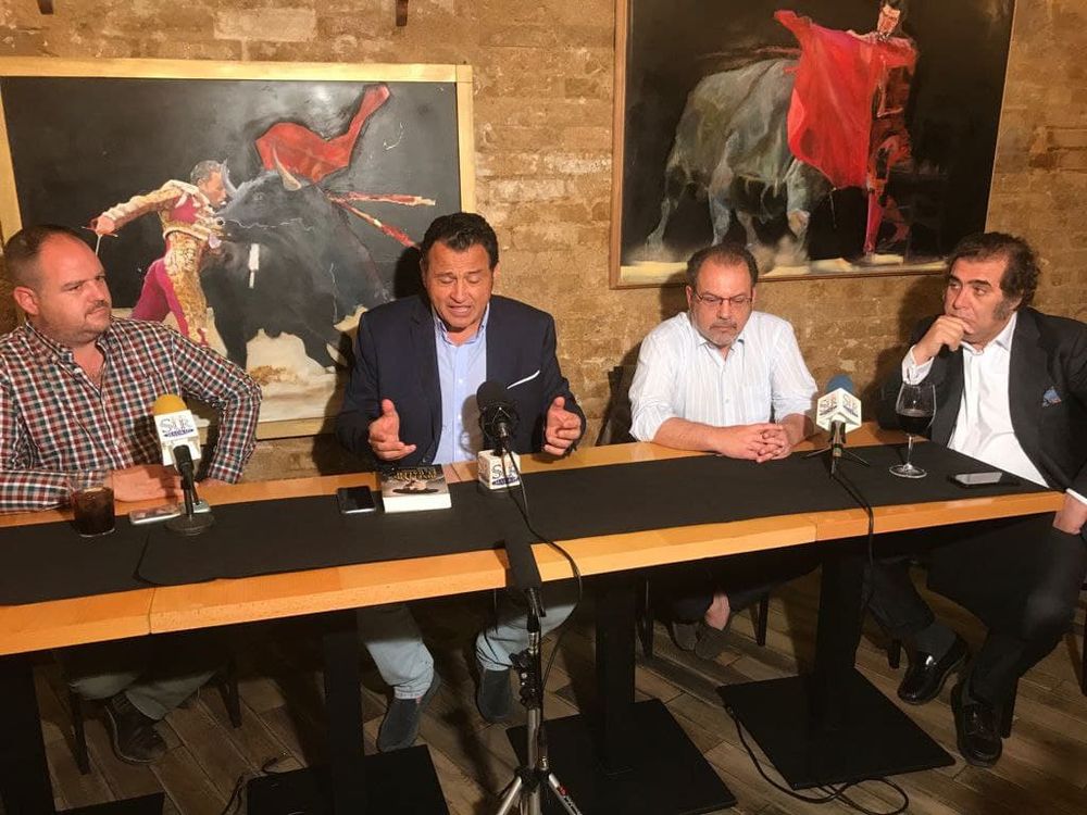 Grabando programa "la andanada del 5" temporada 2021