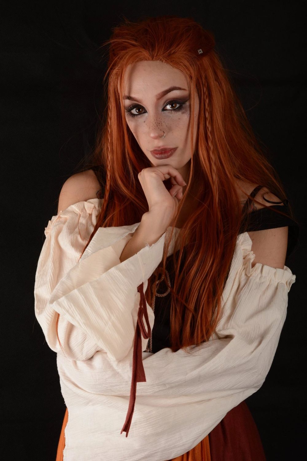 Doncella medieval elfica 07-04-2019