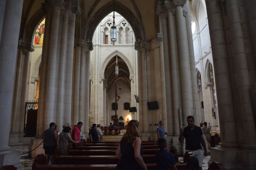 Palacio Real y catedral de la Almudena (Madrid) 15-08-2017