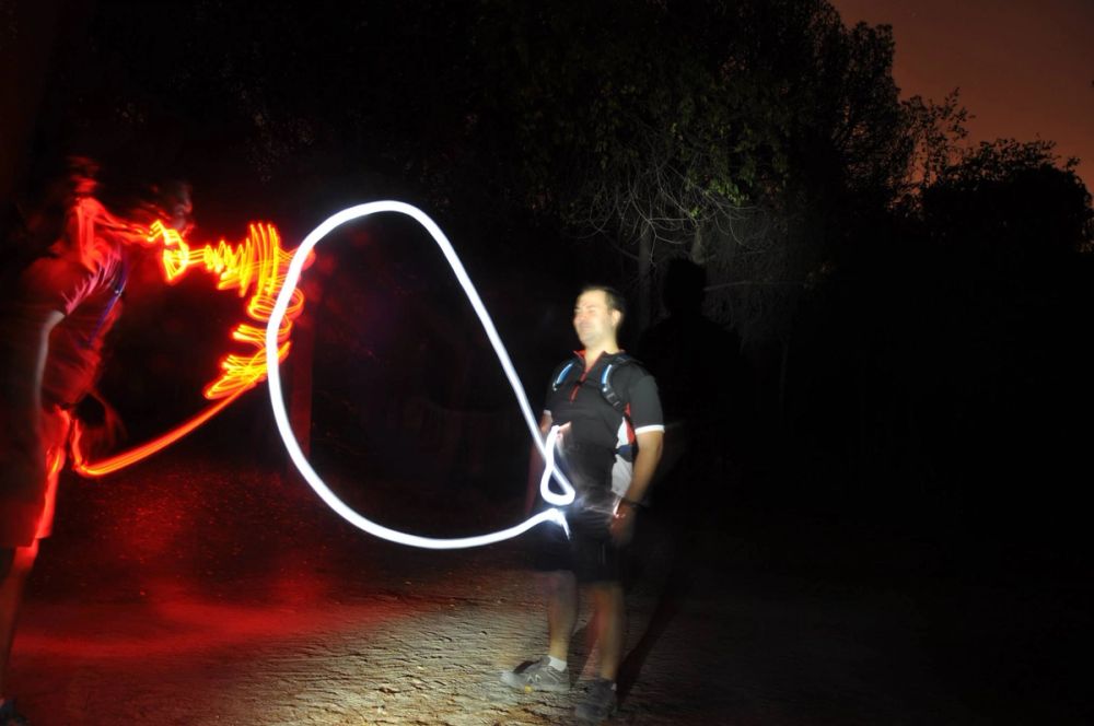 Efectos de luz (Parque butarque Leganes) 01-09-2014