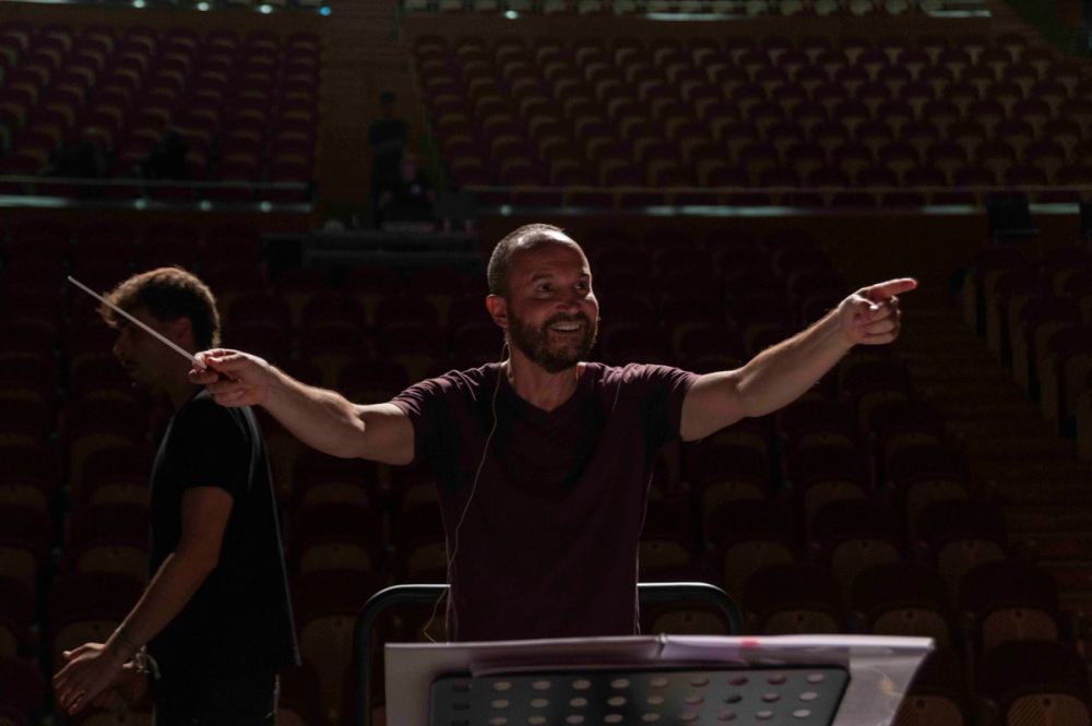 Ensayo del Concierto canciones de cine en español (Toledo) 12-09-2029