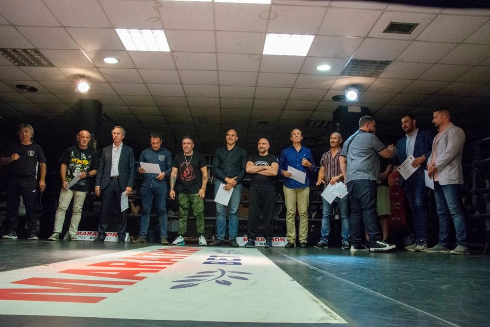 Inauguracion del centro deportivo "Emporio Barcelo y Boxeo" 2019
