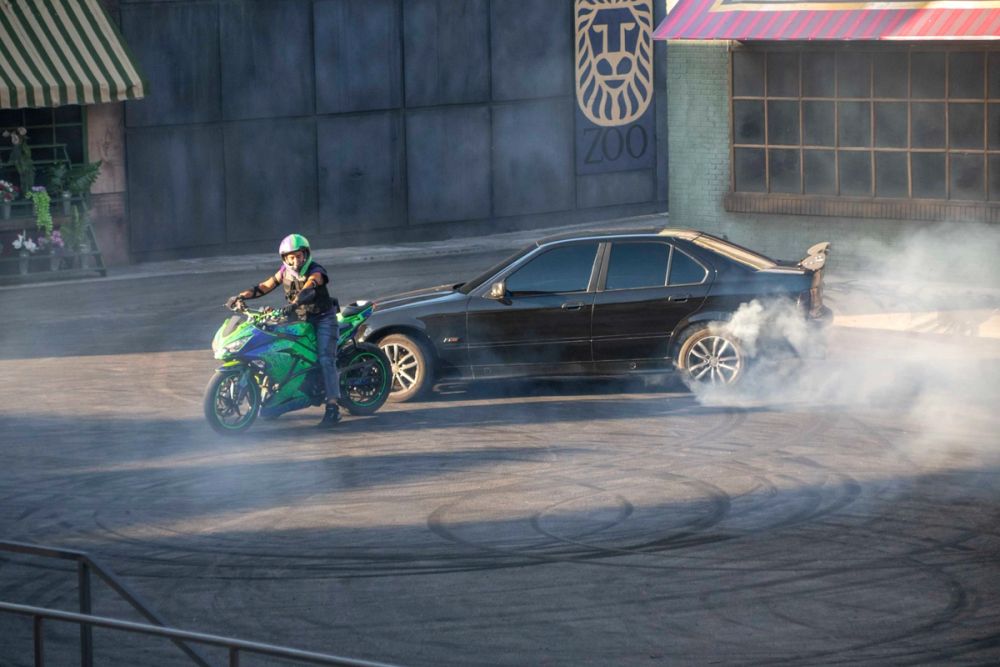 Espectaculo DC Super- Villains Stunt Show en parque warner  29-06-2026