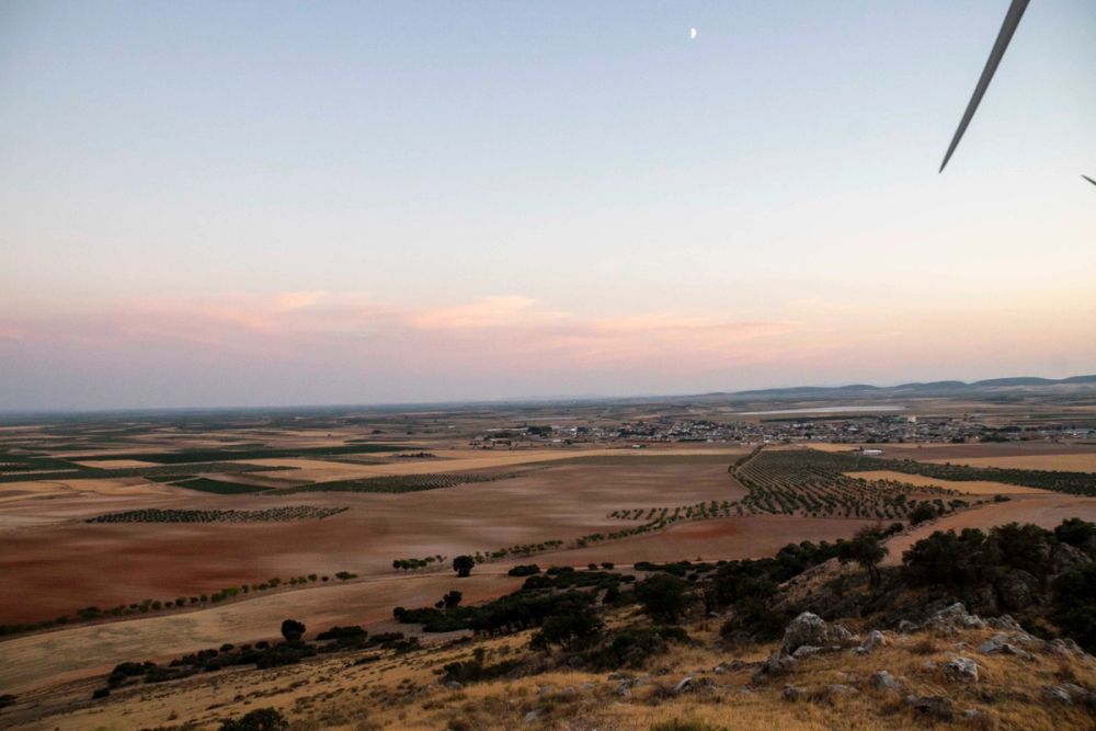 Cerro de San Anton, parque eolico y Ermita de San Anton (Lillo) 19-08-2026