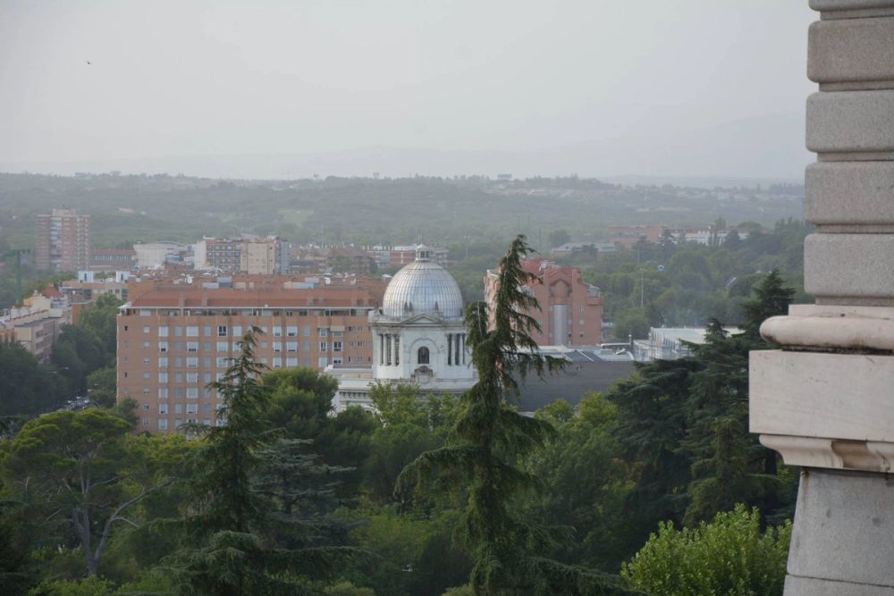 Palacio Real y catedral de la Almudena (Madrid) 15-08-2017