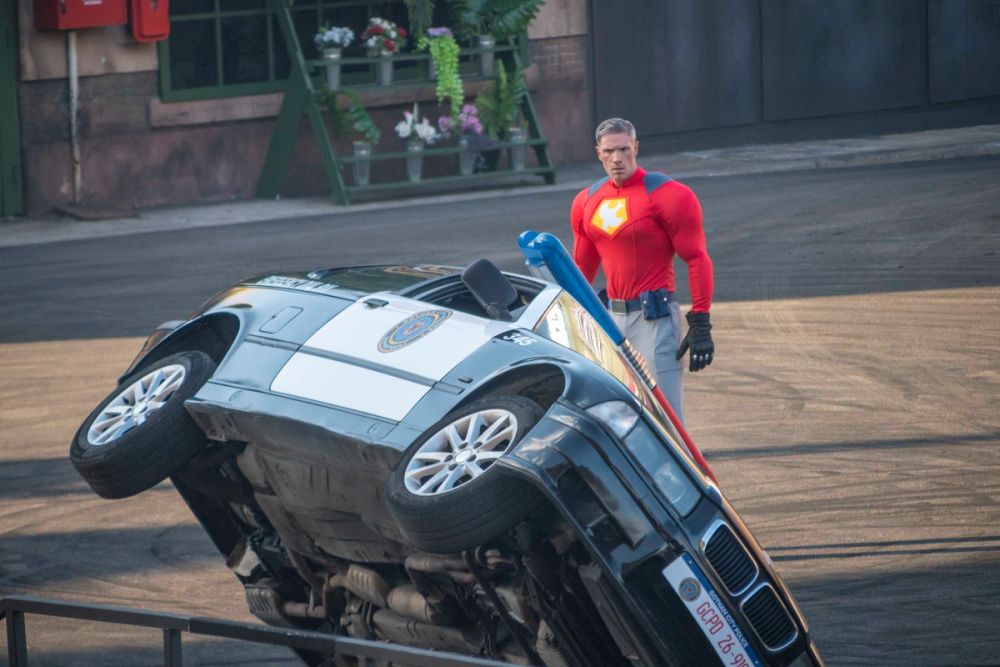 Espectaculo DC Super- Villains Stunt Show en parque warner  29-06-2026
