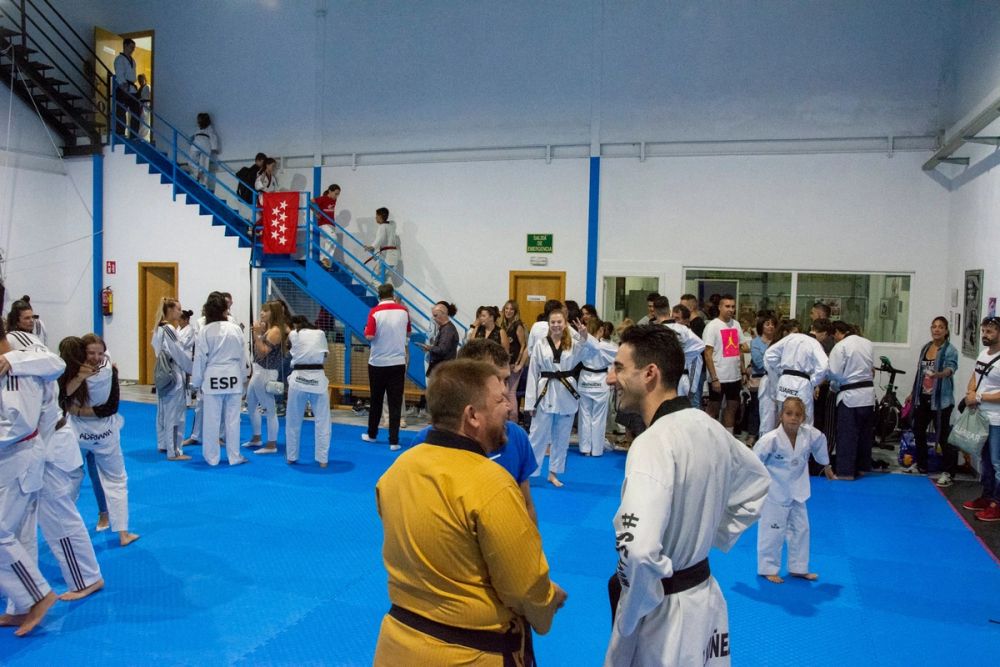 Inauguracion de la nueva sala Municipal de Taekwondo (Leganes) 27-09-2019